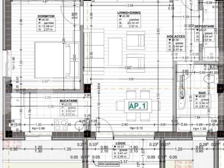 Apartament de vânzare 2 camere Floreşti - 67565AV | BLITZ Cluj-Napoca | Poza1