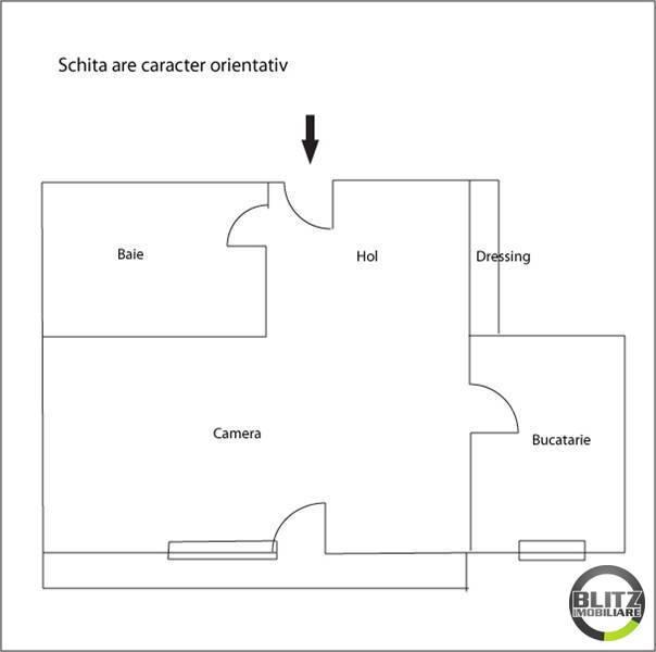 Garsonieră de vânzare Floreşti - 6765AV | BLITZ Cluj-Napoca | Poza1