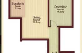 2 camere, posibilitate finisare, 60.7 mp, parcare, zona Cetatii