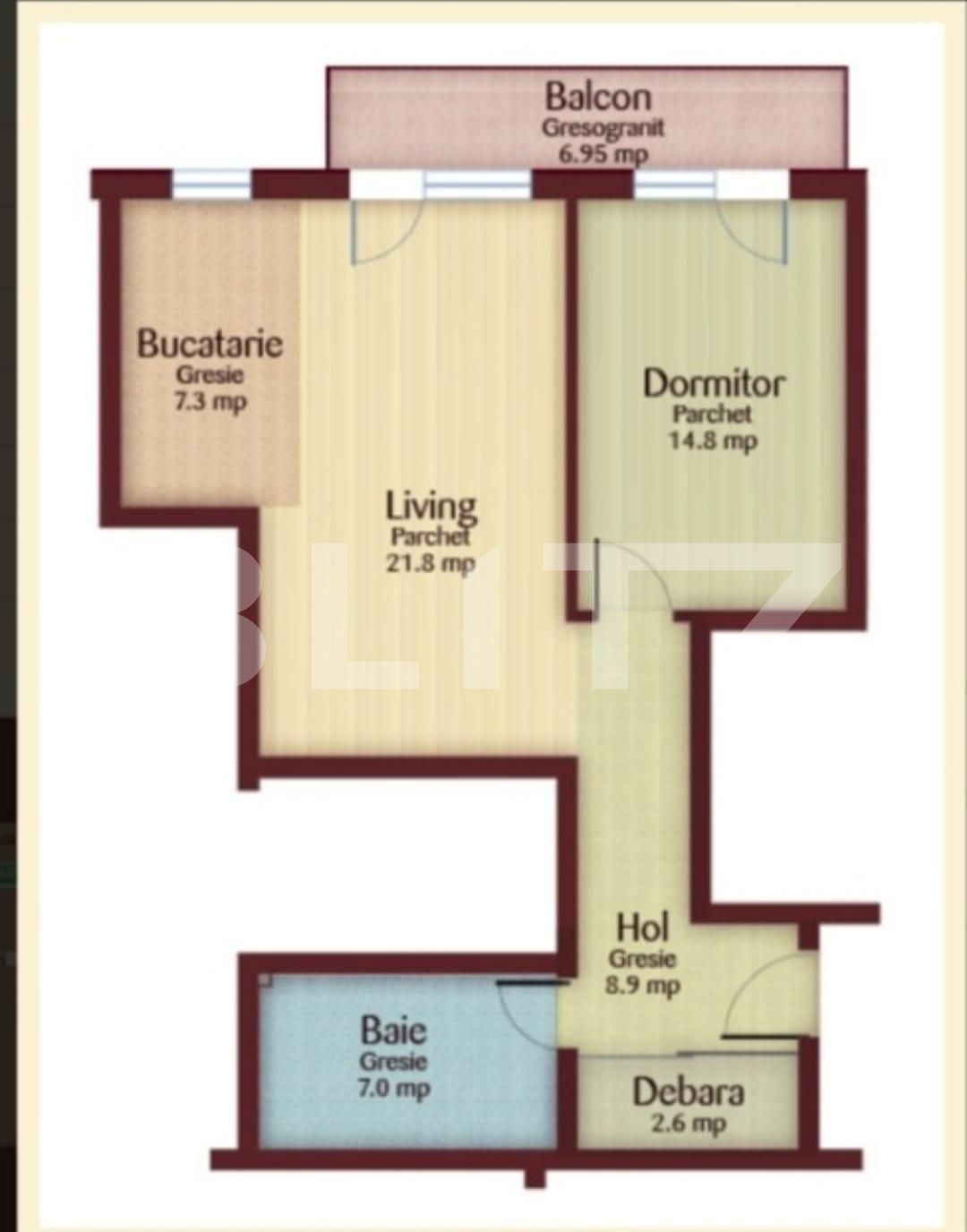 Apartament de vânzare 2 camere Floreşti - 67666AV | BLITZ Cluj-Napoca | Poza2