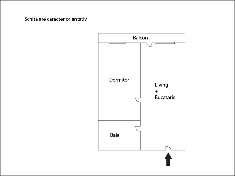 Garsonieră de vânzare Floreşti - 6771AV | BLITZ Cluj-Napoca | Poza1