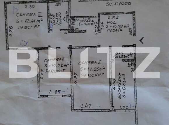 Apartament de vânzare 3 camere Manastur - 67734AV | BLITZ Cluj-Napoca | Poza1