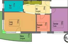 Apartament decomandat cu 2 camere, 54 mp, la 10 minute de Polus Center