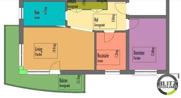 Apartament de vânzare 2 camere Manastur - 678AV | BLITZ Cluj-Napoca | Poza1