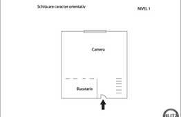 De vanzare 2 camere semidecomandate, 37 mp utili, loc parcare, zona Dorobantilor