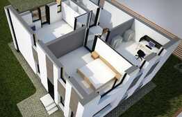 Casa finalizata, 5 camere si teren 500mp BOD INTABULATA