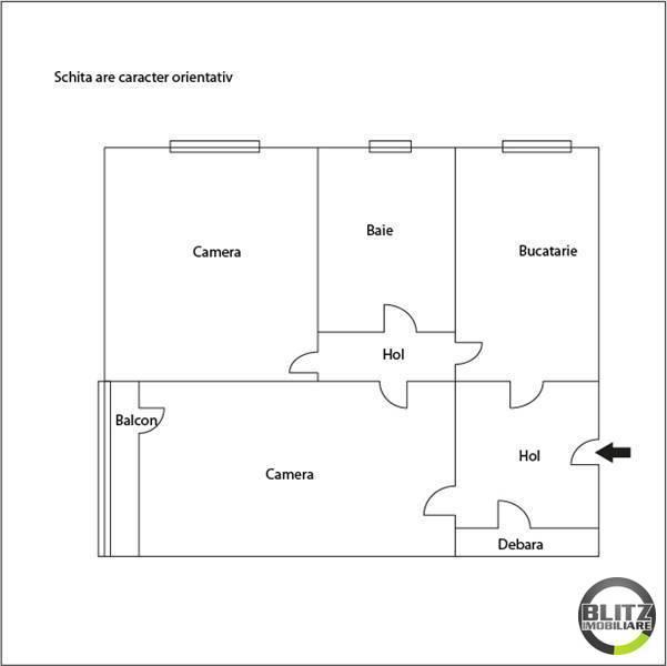 Apartament de vânzare 2 camere Manastur - 6787AV | BLITZ Cluj-Napoca | Poza1