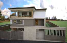 Casa individuala cu arhitectura unica, design deosebit