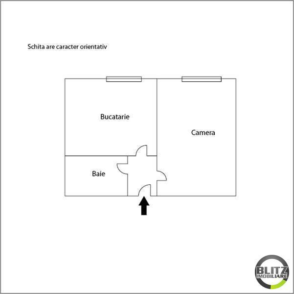 Garsonieră de vânzare Semicentral - 679AV | BLITZ Cluj-Napoca | Poza1