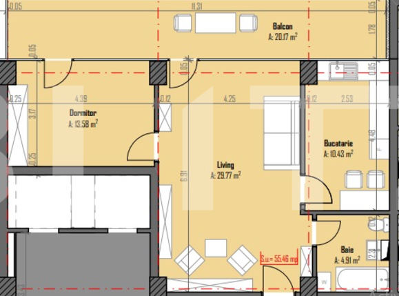 Apartament de vânzare 2 camere Someseni - 67991AV | BLITZ Cluj-Napoca | Poza2