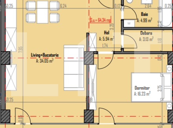 Apartament de vânzare 2 camere Someseni - 67993AV | BLITZ Cluj-Napoca | Poza1