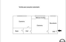 Vanzare 2 camere in zona Primaverii, 42 mp utili plus loc de parcare. Renovat!