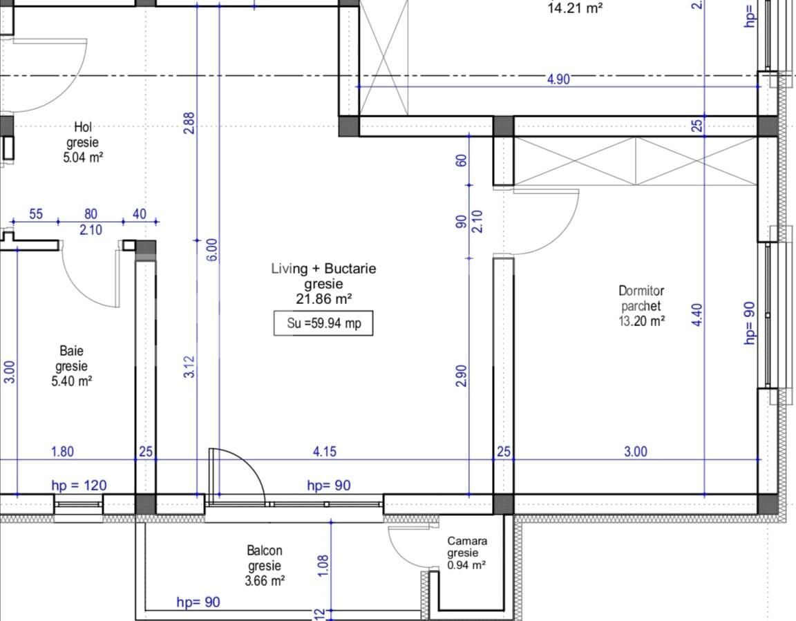 Apartament de vânzare 3 camere Floreşti - 68027AV | BLITZ Cluj-Napoca | Poza1
