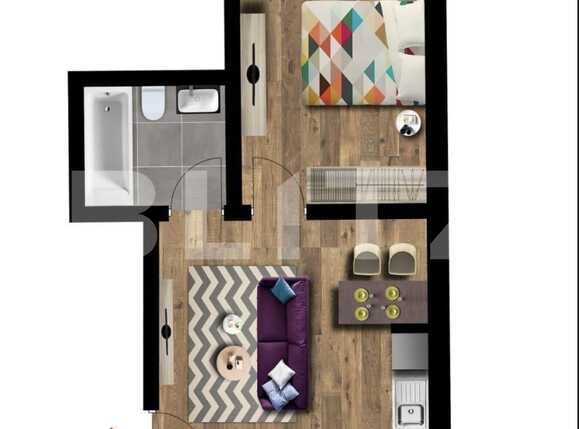 Apartament de vânzare 2 camere Floreşti - 68134AV | BLITZ Cluj-Napoca | Poza1