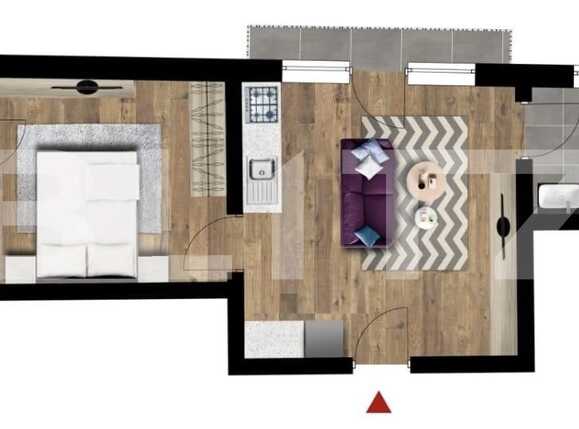 Apartament de vânzare 2 camere Floreşti - 68139AV | BLITZ Cluj-Napoca | Poza1