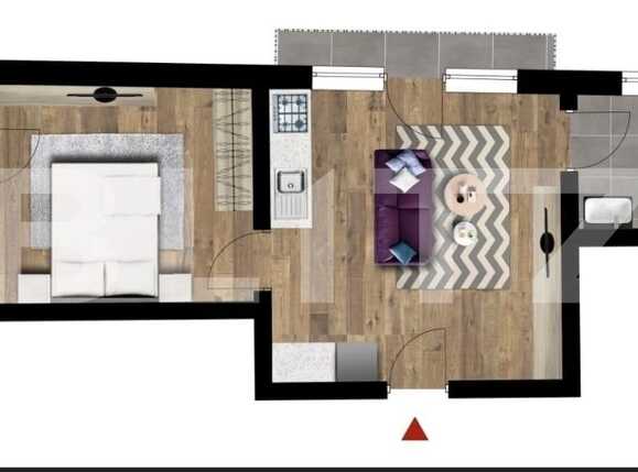 Apartament de vânzare 2 camere Floreşti - 68149AV | BLITZ Cluj-Napoca | Poza1