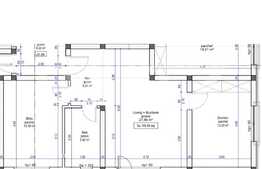 Apartament de 3 camere, semifinisat, intermediar,  60 mp, parcare, zona Cetatii