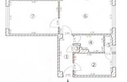 Apartament de 2 camere, 47 mp, ultracentral, ideal pentru investiție!