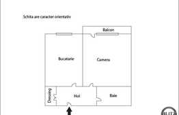 Apartament 1 camera, 41 mp, mobilat, utilat, zona Florilor! COMISION 0%