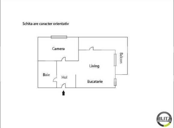 Garsonieră de vânzare Floreşti - 6834AV | BLITZ Cluj-Napoca | Poza2