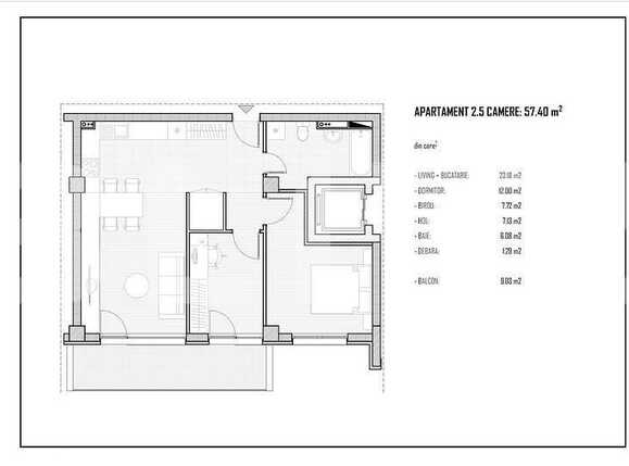 Apartament de vânzare 3 camere Baciu - 68343AV | BLITZ Cluj-Napoca | Poza2