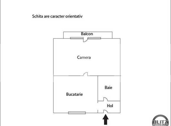 Garsonieră de vânzare Iris - 6836AV | BLITZ Cluj-Napoca | Poza11