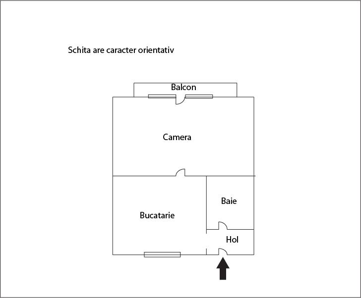 Garsonieră de vânzare Iris - 6836AV | BLITZ Cluj-Napoca | Poza1