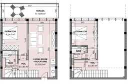 Apartament de 3 camere, ansamblu exclusivist, 97.80 mp, terasa 13.89 mp