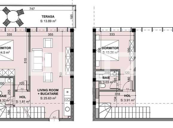 Apartament de vânzare 3 camere Exterior Vest - 68409AV | BLITZ Brașov | Poza1