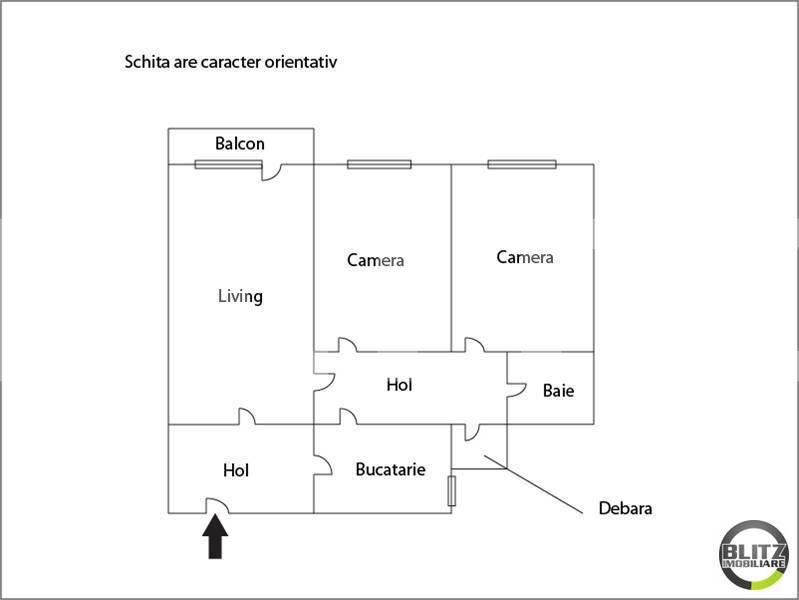 Apartament de vânzare 3 camere Manastur - 6841AV | BLITZ Cluj-Napoca | Poza12
