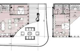 Apartament cu terasa de 89.25 mp, 5 camere, 256.96 mp, ansamblu exclusivist