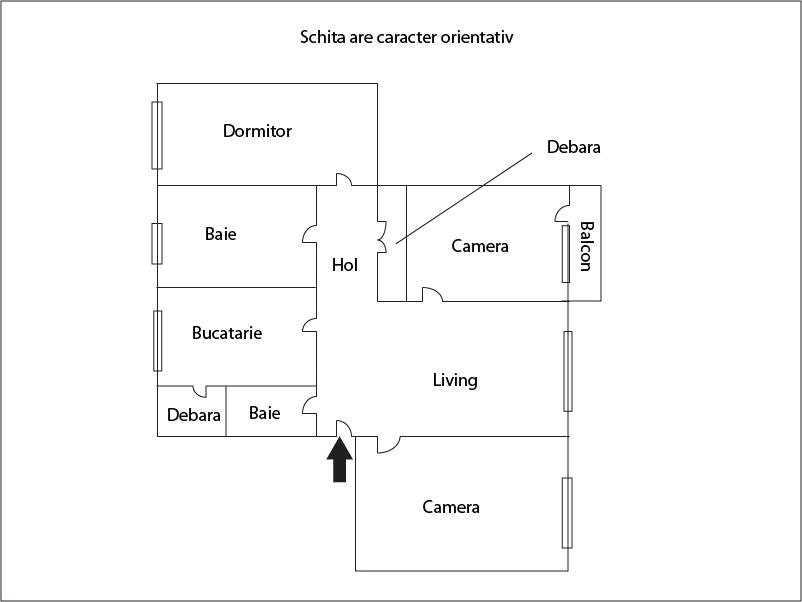 Apartament de vânzare 4 camere Manastur - 6845AV | BLITZ Cluj-Napoca | Poza1