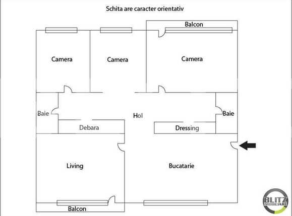 Apartament de vânzare 4 camere Marasti - 6852AV | BLITZ Cluj-Napoca | Poza11