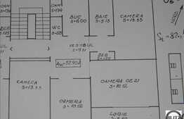 Apartament 3 camere, decomandat, 83 mp utili, boxa si loc parcare, zona Parang.