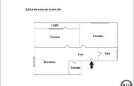 Vanzare 2 camere, decomandat, 50 mp utili, zona Oasului, imobil nou, parcare
