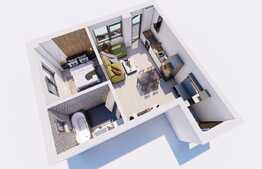 Proiect nou!  2 camere, semifinisat, în ansamblul Beta Residence