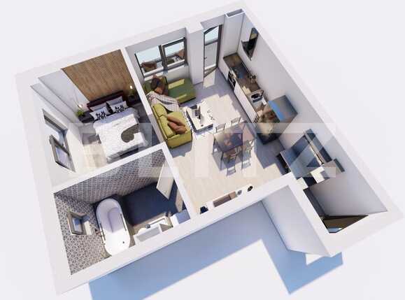 Apartament de vânzare 2 camere Iris - 68750AV | BLITZ Cluj-Napoca | Poza1