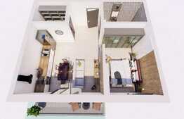 Proiect nou! Apartament 2 camere, semifinisat, în ansamblul Beta Residence