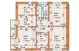 Casa cuplata, 225 mp utili, expunere sudica, Dambu Rotund