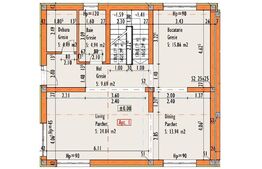Casa cuplata, 225 mp utili, expunere sudica, Dambu Rotund