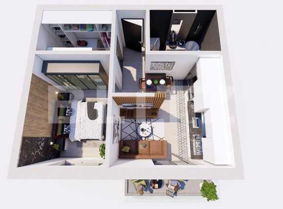 Apartament de vânzare 2 camere Iris - 68767AV | BLITZ Cluj-Napoca | Poza1