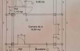 Apartament de 2 camere, semidecomandat, 37 mp, zona Florilor