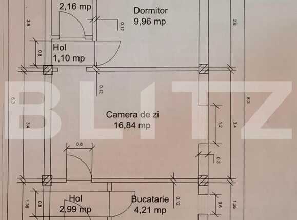 Apartament de vânzare 2 camere Florilor - 68839AV | BLITZ Brașov | Poza1