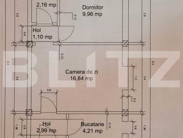 Apartament de vânzare 2 camere Florilor - 68846AV | BLITZ Brașov | Poza1