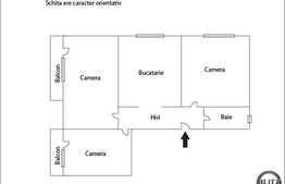COMISION 0%. Vanzare 3 camere, 68 mp, boxa depozitare, zona Scolii Gh. Sincai