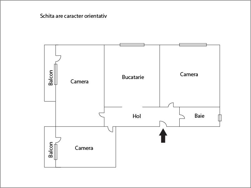 Apartament de vânzare 3 camere Floreşti - 6885AV | BLITZ Cluj-Napoca | Poza1