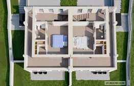 Duplex Panoramic, 4 camere , 110 mp, teren 225 mp, zona Teilor!