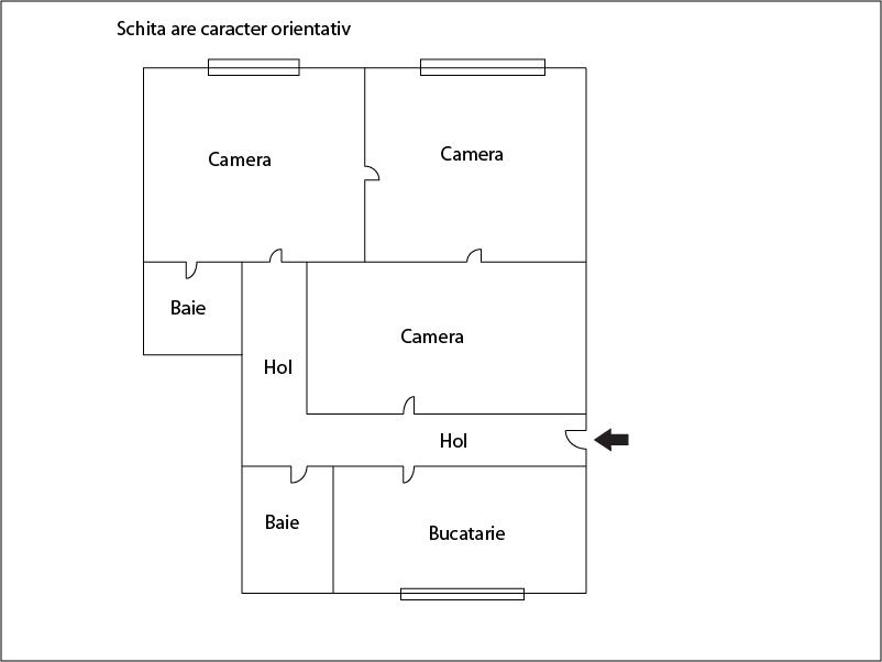 Apartament de vânzare 3 camere Central - 6888AV | BLITZ Cluj-Napoca | Poza1