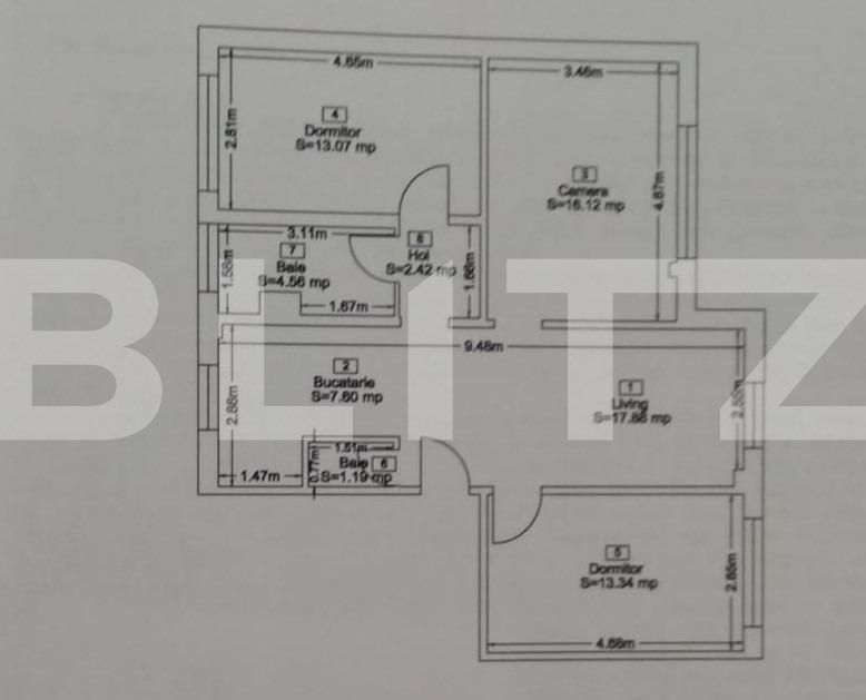 Apartament de vânzare 4 camere Manastur - 68999AV | BLITZ Cluj-Napoca | Poza9