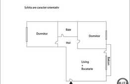 COMISION 0%. Vanzare 3 camere, 58.3 mp plus 10 mp balcon, zona Eroilor